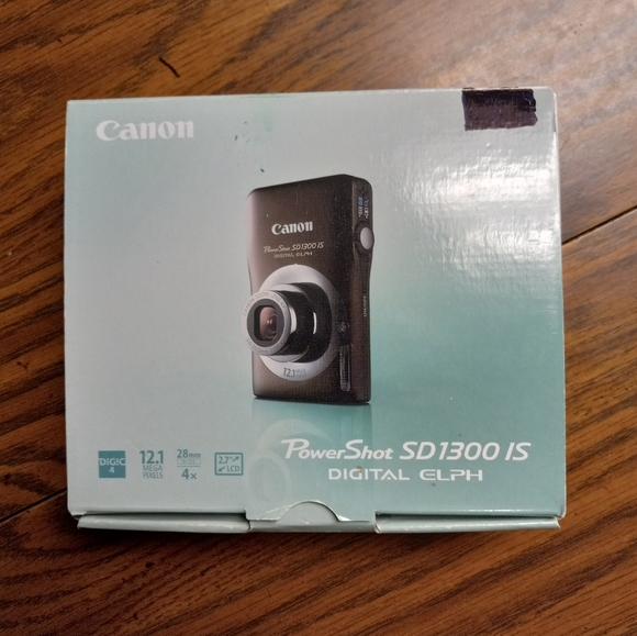 Cannon Power Shot SD1300 IS Digital Elph Camera. - Picture 1 of 4